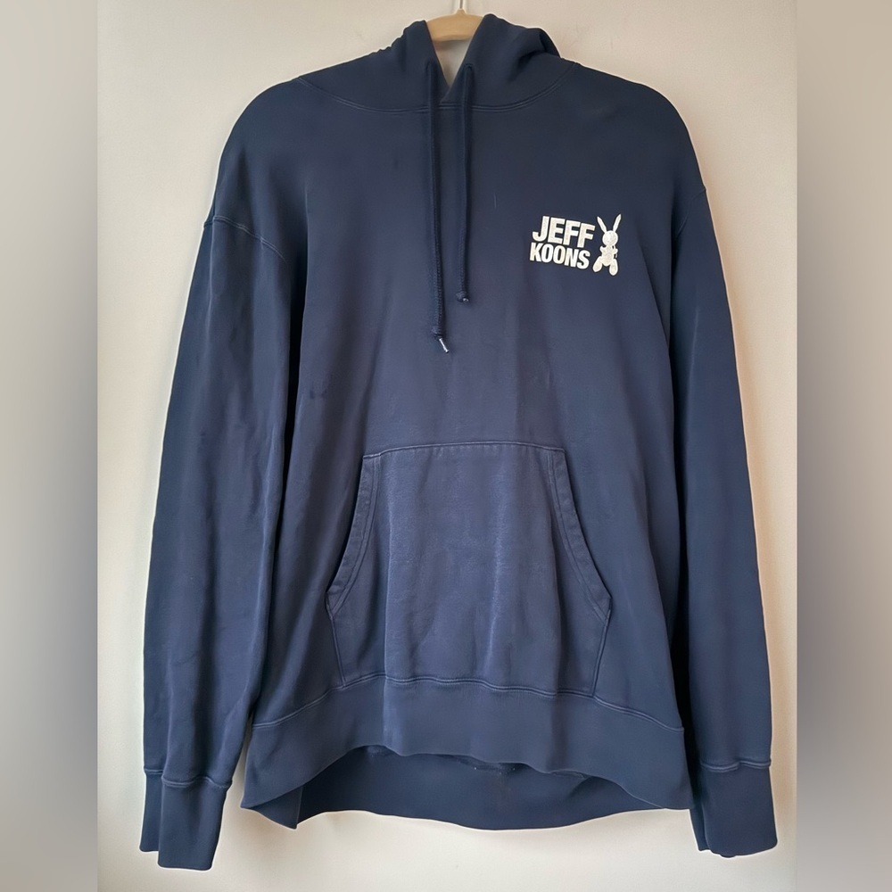 Uniqlo X Jeff Koons Navy Pullover Hoodie - Size XL